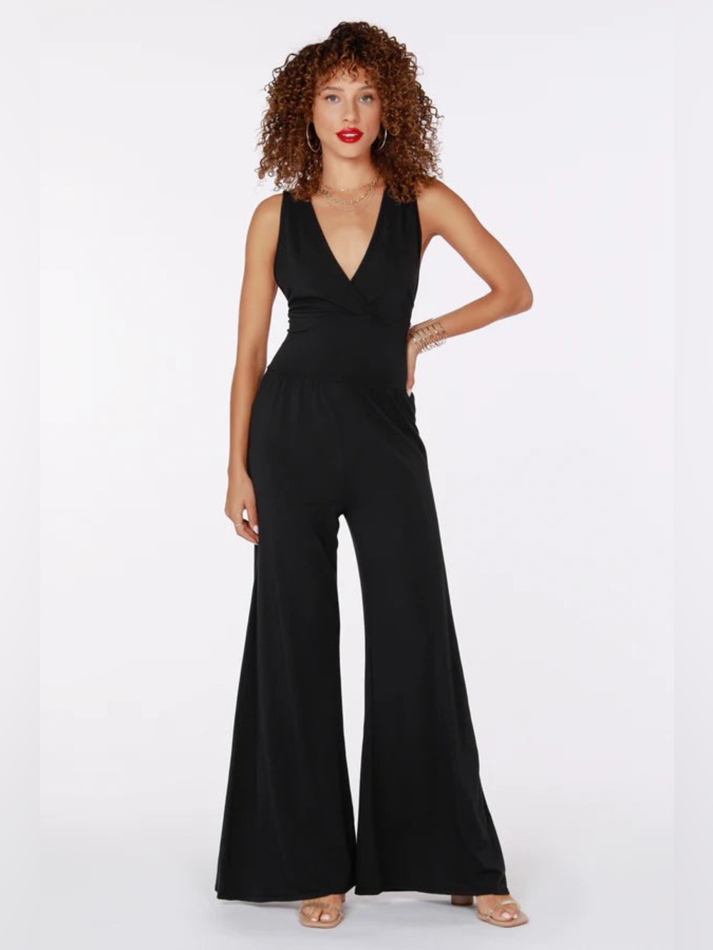 bobi Black Surplus Wide Leg Jumpsuit NWT Size Small $135